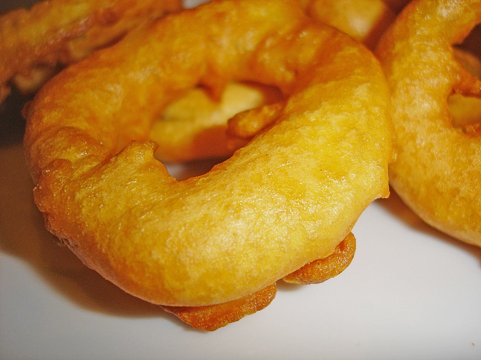 Zwiebelringe Im Backteig Zwiebelringe Im Backteig