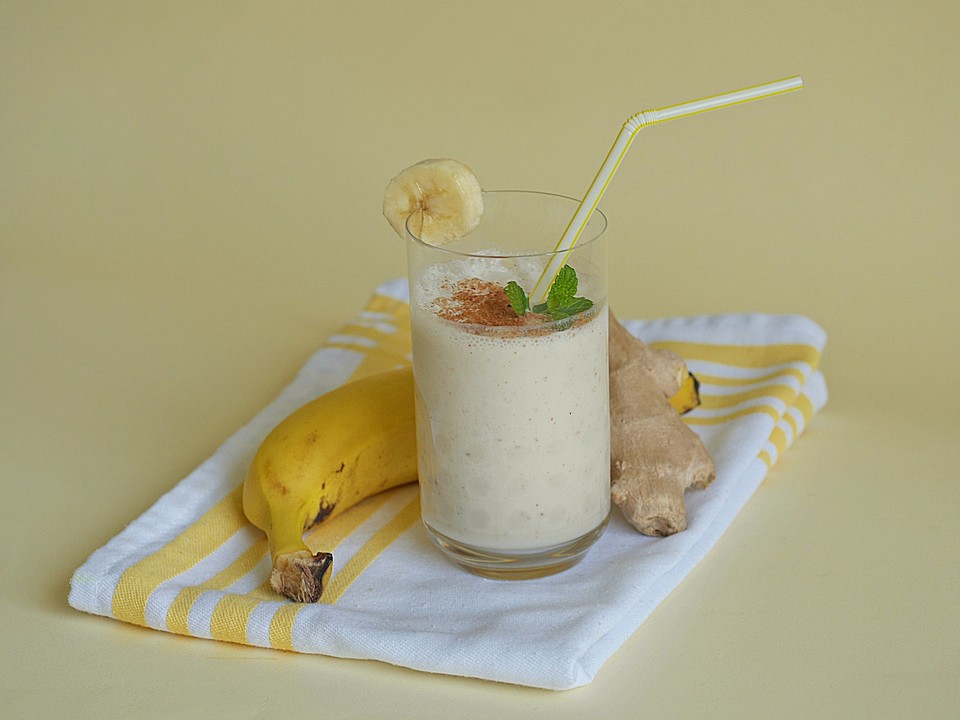 Ingwer - Bananen - Lassi Von Blulichblau | Chefkoch.de