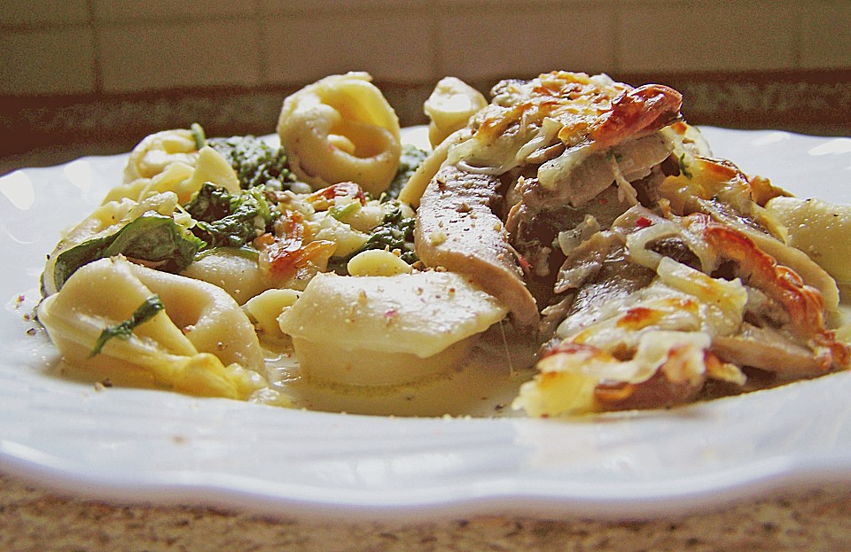 Tortellini - Gratin mit Pilzsauce von Apfelzweig | Chefkoch.de