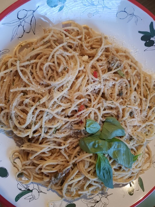 Spaghetti mit Sardellen und Kapern von daja | Chefkoch.de