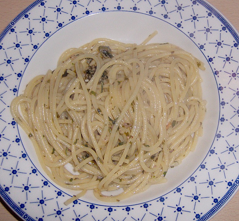 Spaghetti mit Sardellen und Kapern von daja | Chefkoch.de