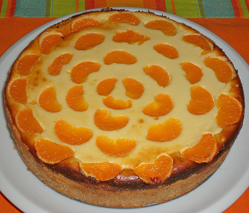 Käsekuchen mit Mandarinen von cook82 | Chefkoch.de