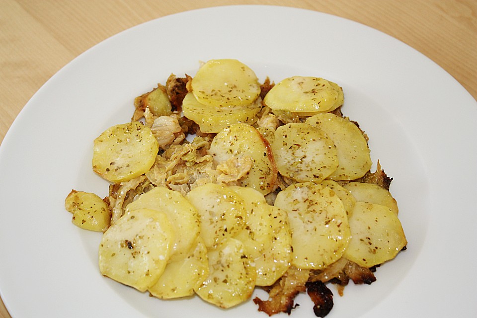 Rahmwirsing mit Kartoffelkruste von knobichili | Chefkoch.de