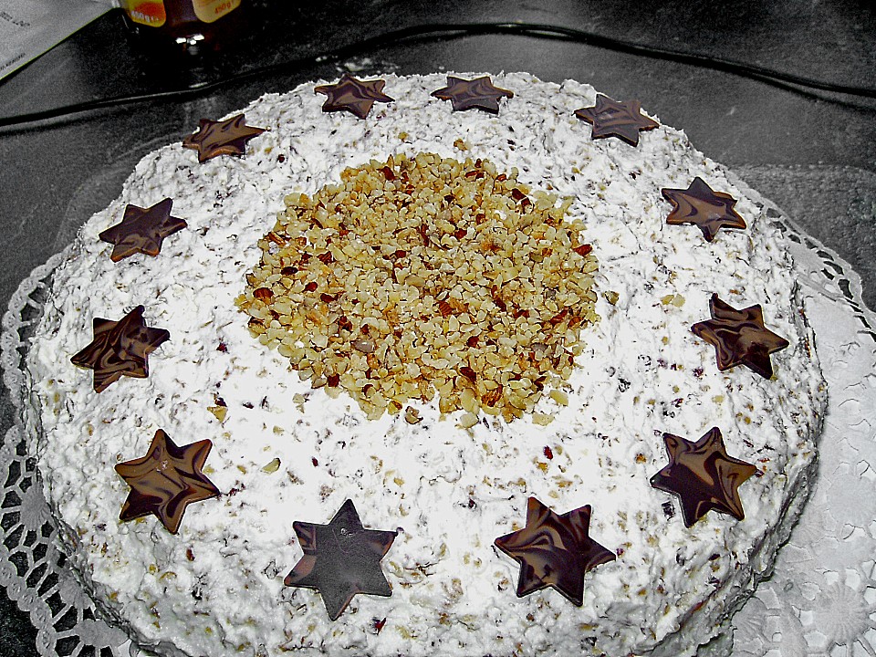 Sahne - Nuss - Torte von 007x | Chefkoch.de