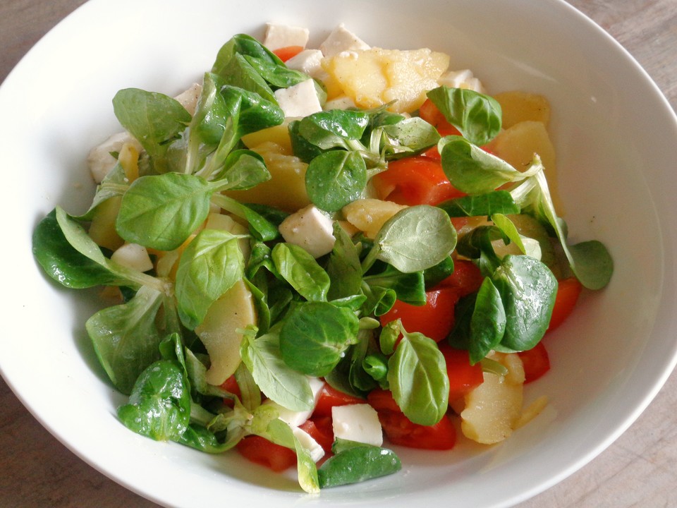 Kartoffel - Mozzarella - Salat von guanoapes | Chefkoch.de