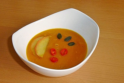 Kürbis-Apfel-Suppe 1