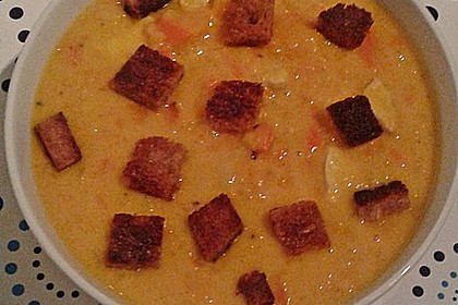 Kürbis-Apfel-Suppe 20