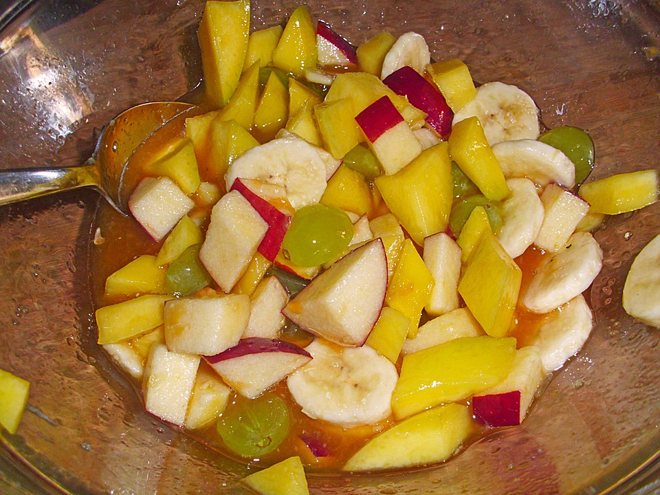 Obstsalat mit Joghurt von Engelmietz | Chefkoch.de