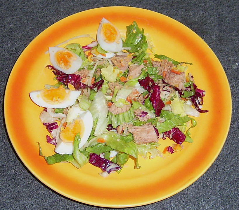 Schneller Salat mit Thunfisch von reise-tiger | Chefkoch.de