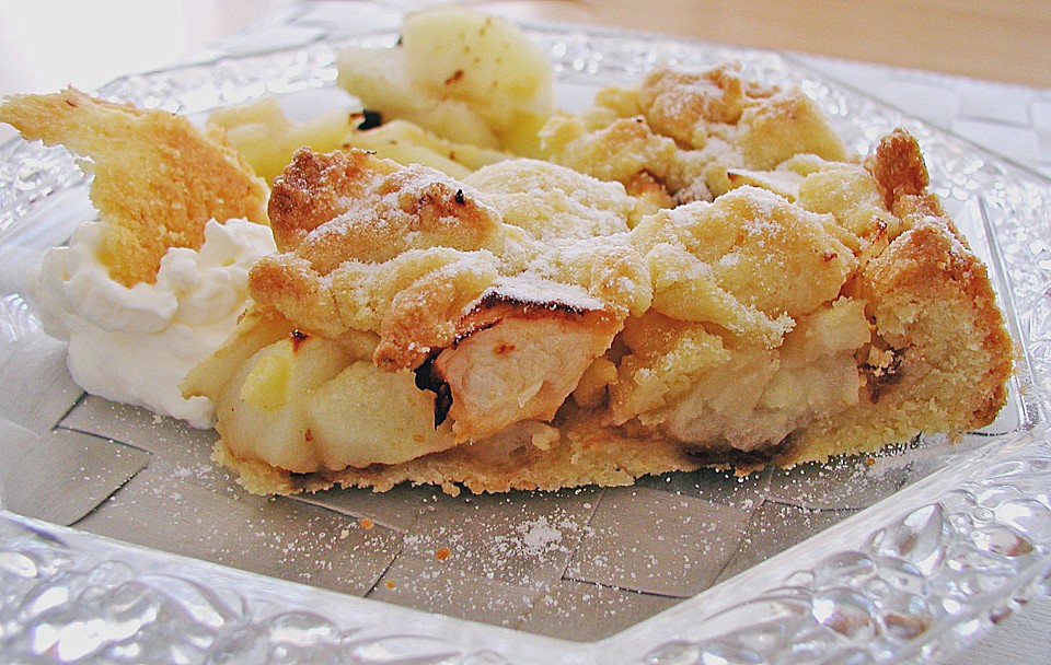Knuspriger Apfelkuchen mit Amarettini von Jenny86 | Chefkoch.de