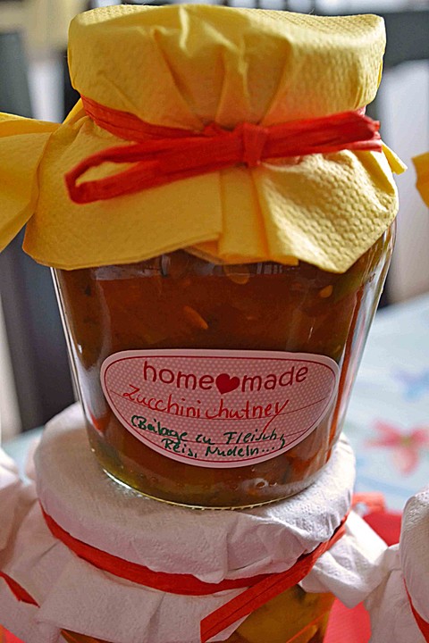 Zucchini Chutney Von Rosinenkind Von Rosinenkind Chefkoch de