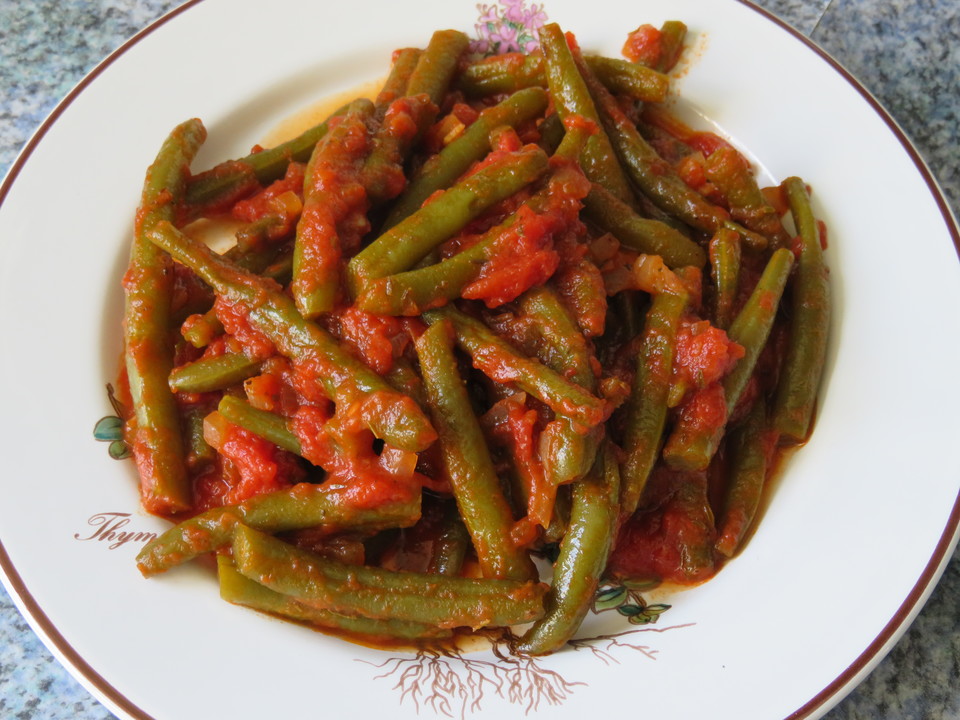 Grüne Bohnen in Tomatensoße - Ein raffiniertes Rezept | Chefkoch.de