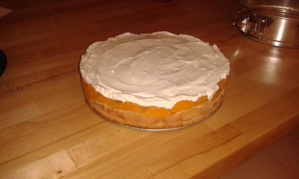 Mandarinen - Schmand - Torte von Julia20 | Chefkoch.de