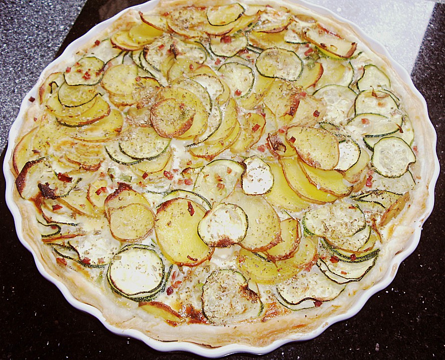 Kartoffel - Zucchini Quiche von angie7 | Chefkoch.de