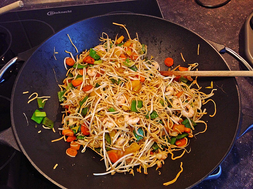 Wok - Nudel - Pfanne