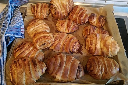 Zuckersüße Franzbrötchen 6