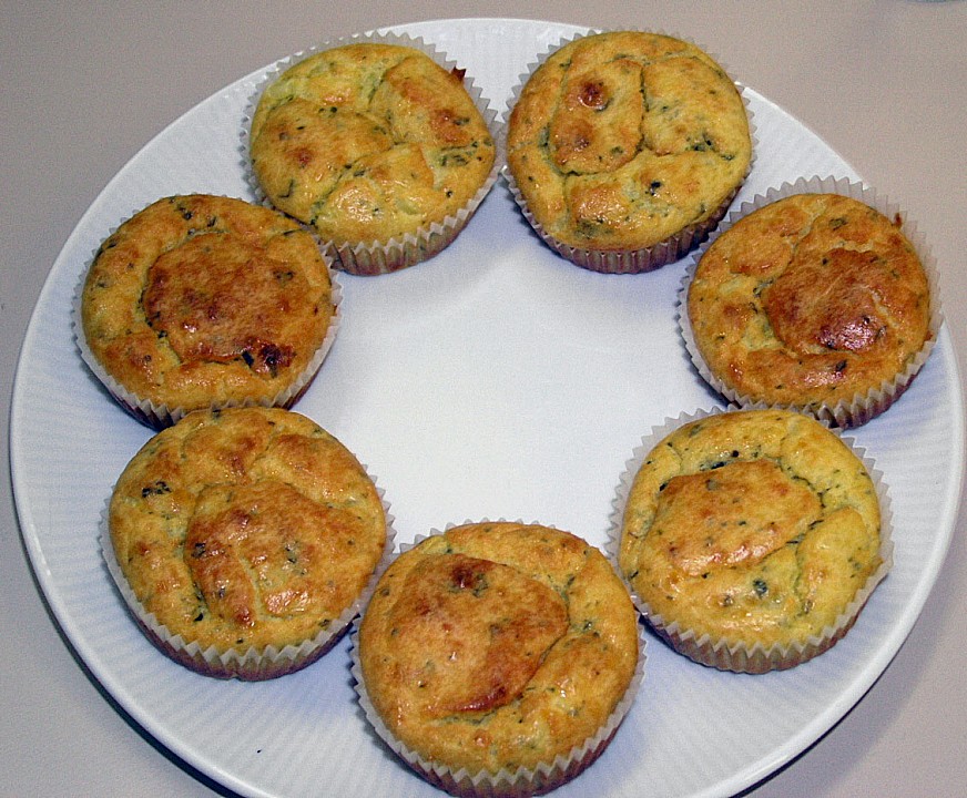 Kräuterbutter - Zwiebel - Muffins von susannemsb | Chefkoch.de